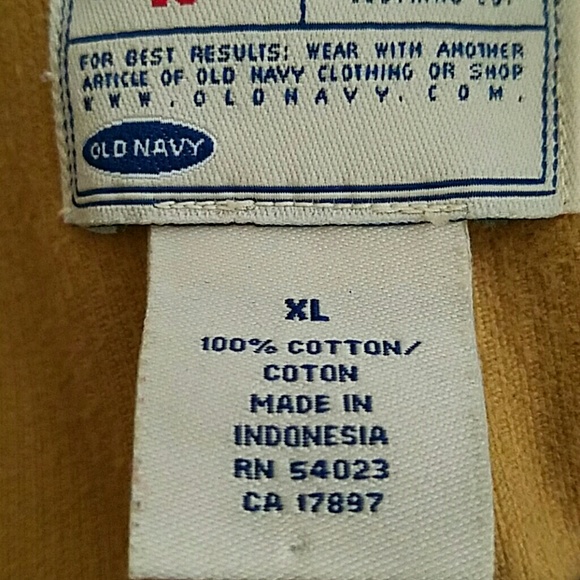 Old Navy corduroy jacket - Picture 6 of 6